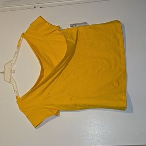 NWT yellow top